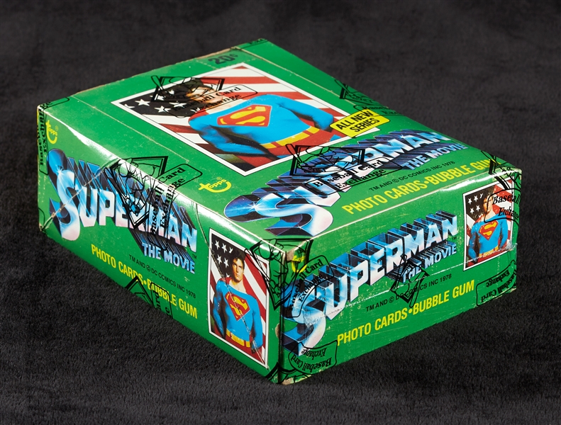 1978 Topps Superman The Movie Series 2 Wax Box (36)