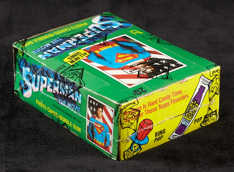 1978 Topps Superman The Movie Series 2 Wax Box (36)