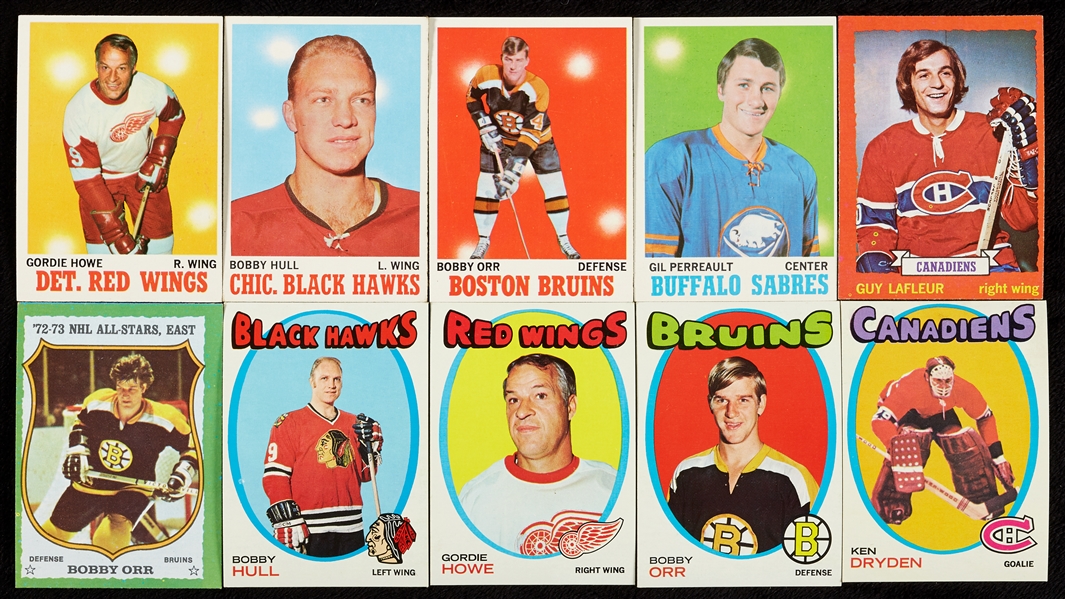 1968-73 Topps Hockey Set Run (6)