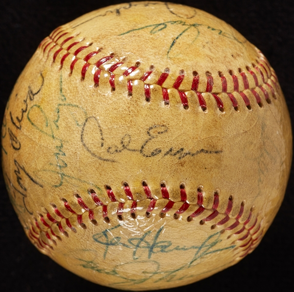 1968 All-Stars Multi-Signed Baseball (BAS)