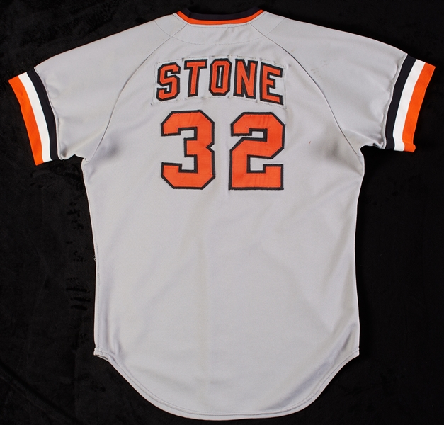 1979 Steve Stone Orioles Game-Worn Road Jersey