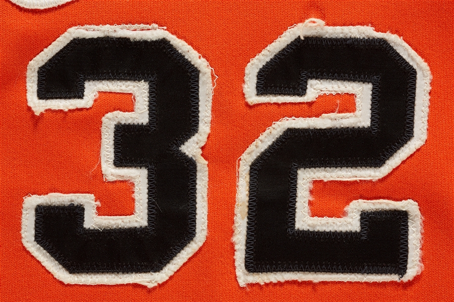 1979 Steve Stone Orioles Game-Worn Orange Alternate Jersey