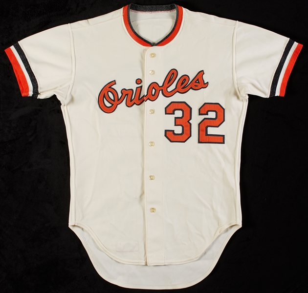 1979 Steve Stone Orioles Game-Worn Home Jersey