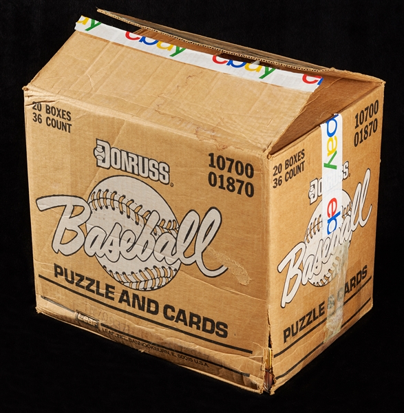 1987 Donruss Baseball Wax Box Case - Each Box Wrapped (20) (BBCE)