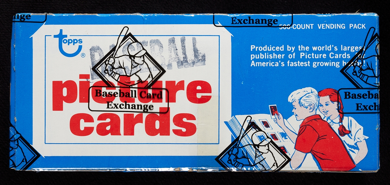 1984 Topps Baseball Vending Box Case - Each Box Wrapped (24) (BBCE)