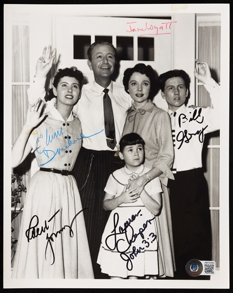 Father Knows Best Cast-Signed 8x10 Photo (BAS)