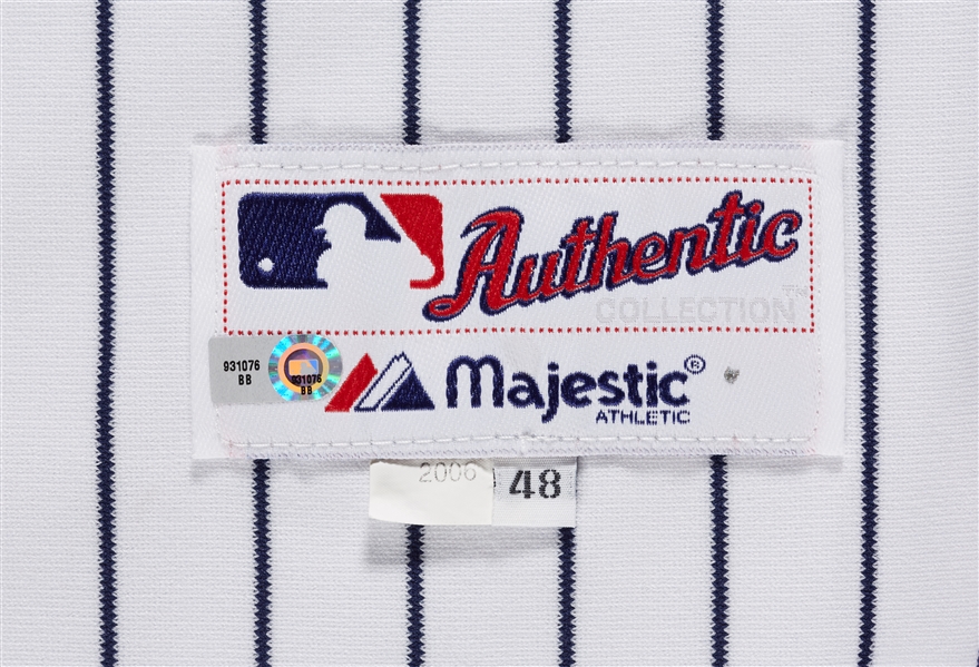 Jesus Montero 2006 Game-Used & Signed Yankees Spring Training Jersey (MLB)