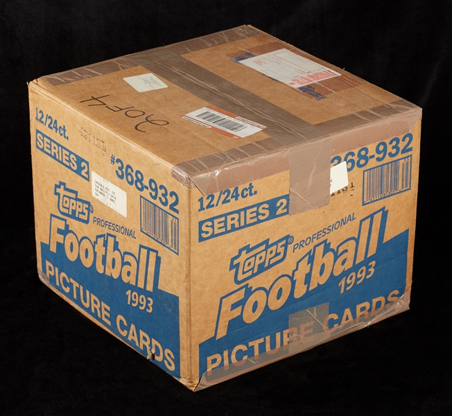 1993 Topps Series 2 Football Cello Box Case (12/24)