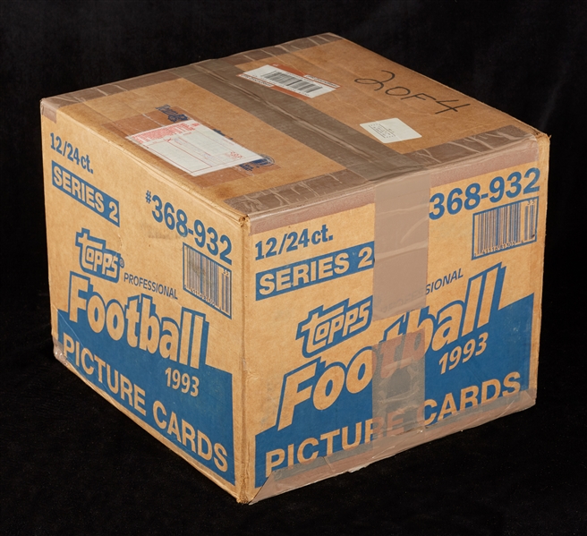 1993 Topps Series 2 Football Cello Box Case (12/24)