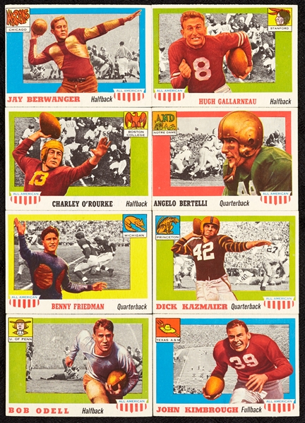 1955 Topps All American Football Group (20)