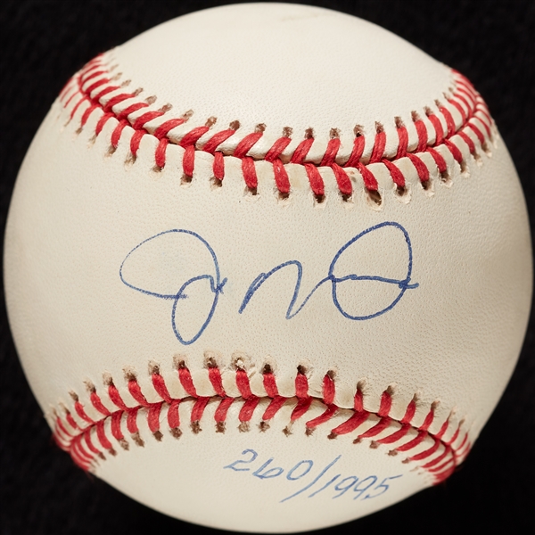 Joe Montana Single-Signed OAL Baseball (260/1995) (UDA)