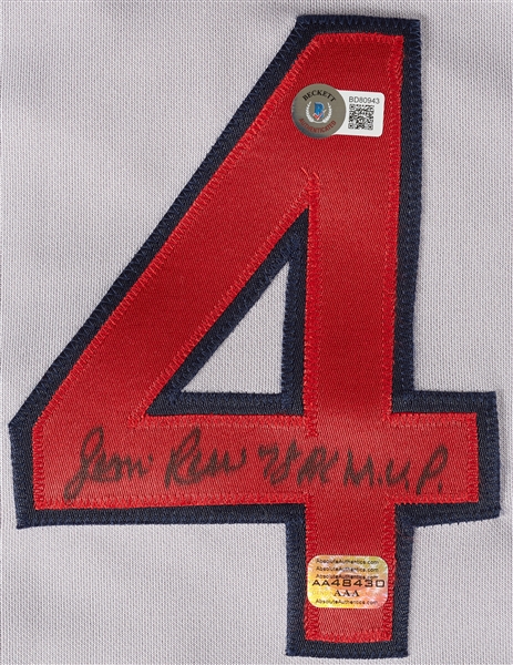 Jim Rice Signed Red Sox Jersey 78 AL MVP (BAS)