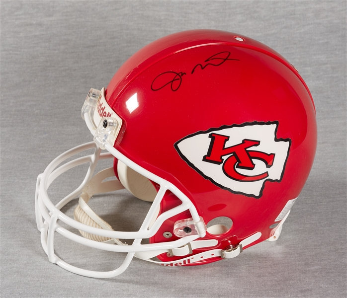 Joe Montana Signed Chiefs Full-Size Helmet (UDA)