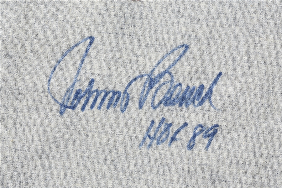 Johnny Bench Signed Reds Flannel Jersey (PSA/DNA)