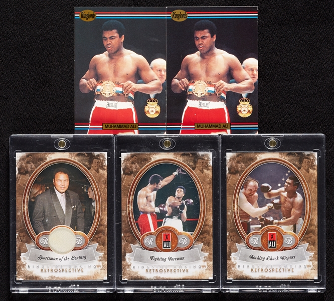 Muhammad Ali Graded Card Group with Leaf 1/1s (21)
