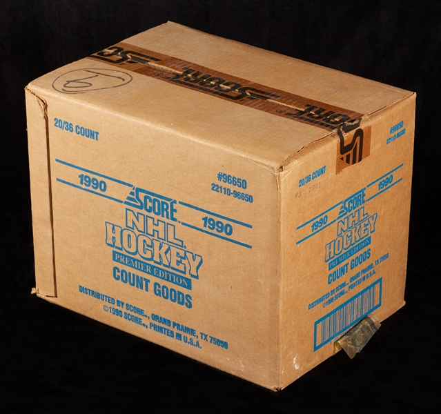1990 Score Hockey Wax Case (20/36)