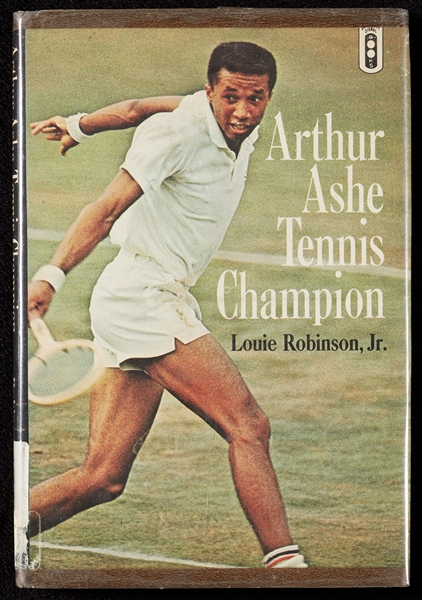 Arthur Ashe Signed Tennis Champion Book (PSA/DNA)