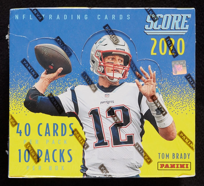 2020 Score Football Hobby Jumbo Box (10)