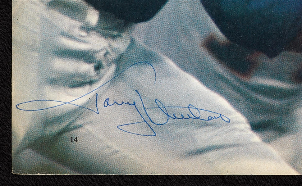 Johnny Unitas Signed 8x10 Magazine Photo