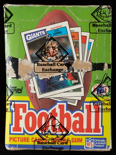 1987 Topps Football Wax Box (36) (BBCE)