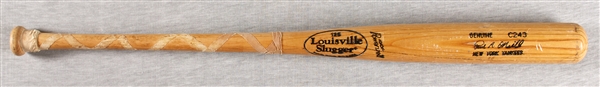 Paul O'Neill Signed 1998 Game-Used Louisville Slugger Bat