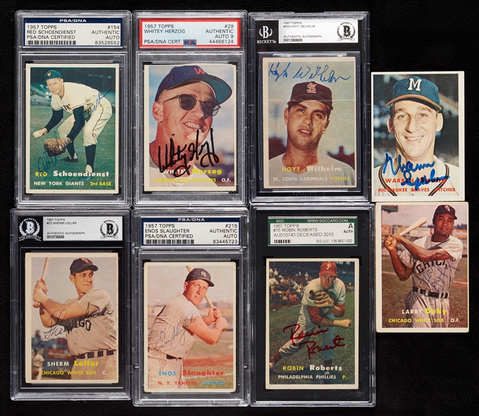1950s/60s Signed Card Group (80)