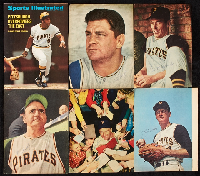 Pittsburgh Pirates Signed Color Photos (40)