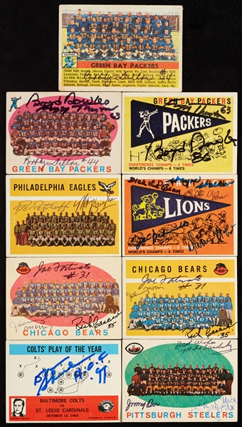 1950s/1960s Signed Football Card Collection (17)