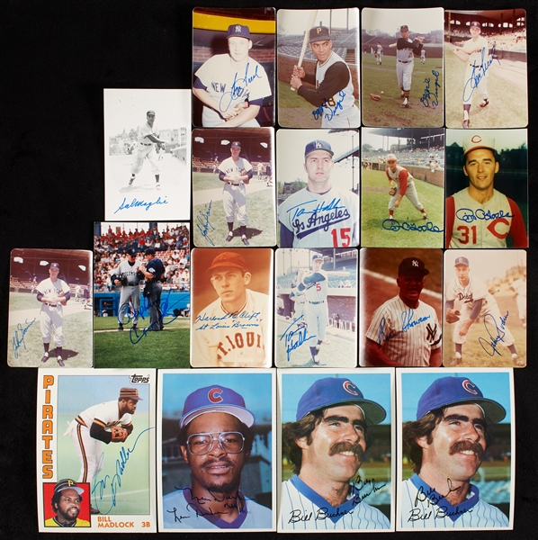 Baseball Autographs Balance of Collection (75+)