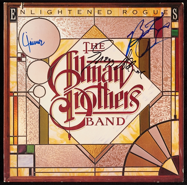 Allman Brothers Group-Signed Enlightened Rogue Album (BAS)