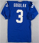 1970s Pete Gogolak New York Giants Sample Blue Jersey