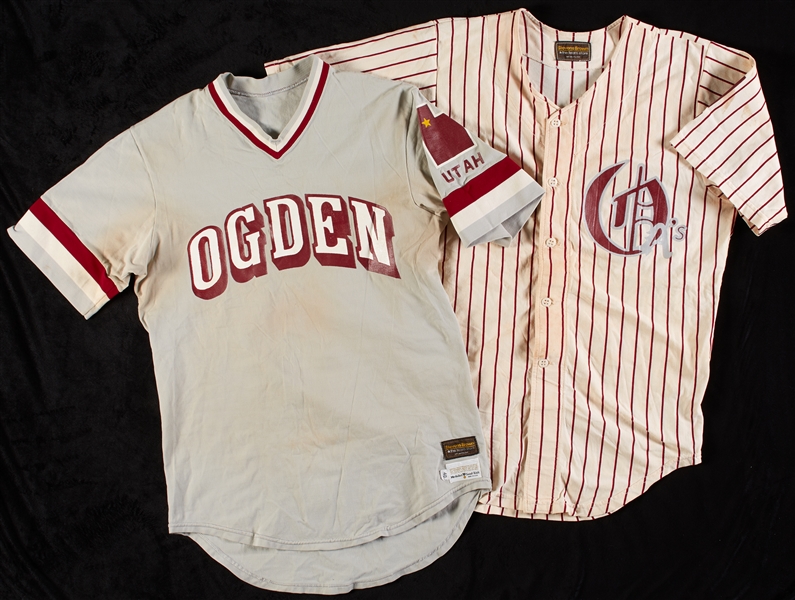 1979-80 Ogden A’s Home and Away Game-Worn Jerseys (2)