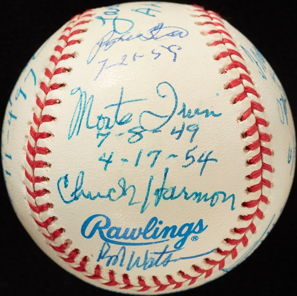 Negro League Integrators Signed OAL Jackie Robinson Baseball (JSA)
