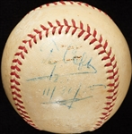 Ty Cobb Single-Signed OAL Baseball Inscribed "11/31/55" (PSA/DNA)