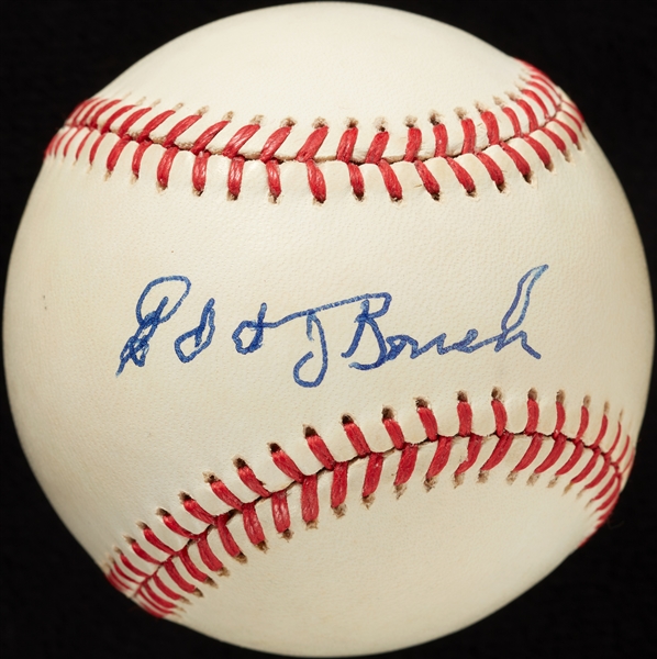 Edd Roush Single-Signed ONL Baseball (JSA)