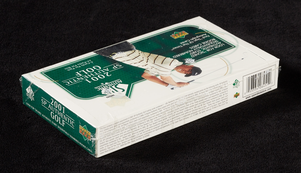 2001 SP Authentic Golf Hobby Box (24)