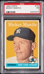 1958 Topps Mickey Mantle No. 150 PSA 7