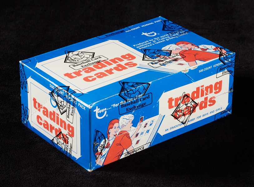 1976-77 Topps Basketball Vending Box (500) (Fritsch/BBCE)