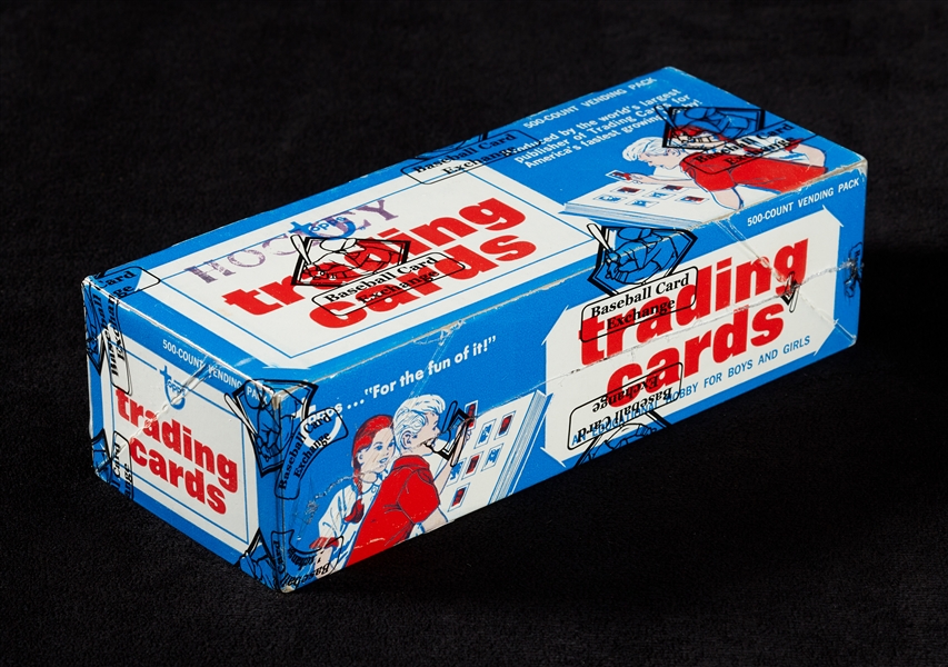 1971-72 Topps Hockey Vending Box (500) (Fritsch/BBCE)