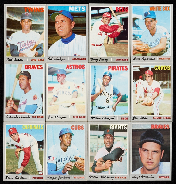 1970 Topps Baseball Massive Hoard of High-Grade Cards, 150-Plus HOFers (Approx. 4,100)