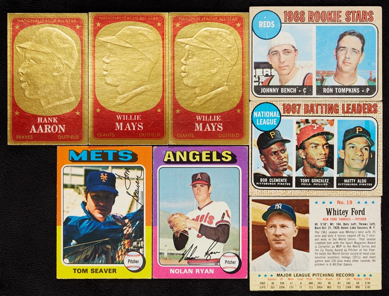 Massive Hoard of 1950s-70s Topps Baseball With More Than 100 HOFers (6,300)