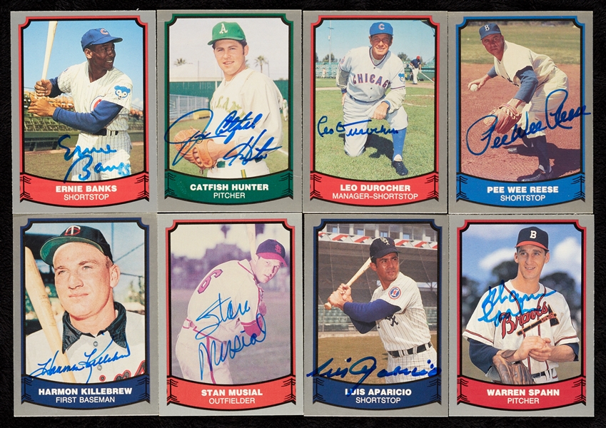 1988 Pacific Legends Series Complete Set (110) With 94 Signed Cards
