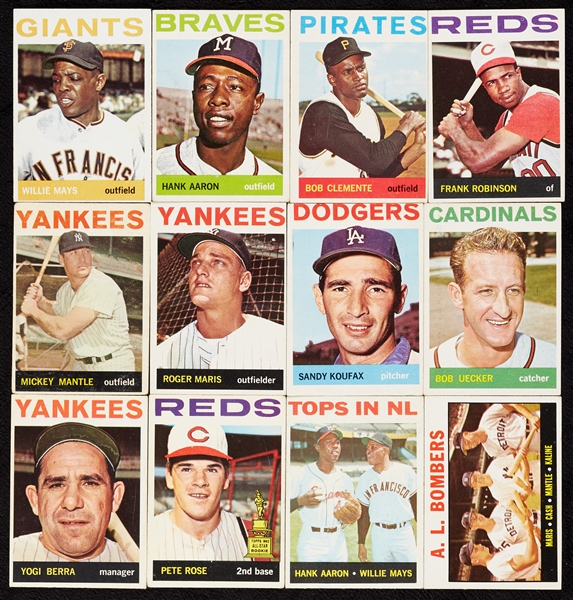 1964 Topps Baseball Complete Set (587)