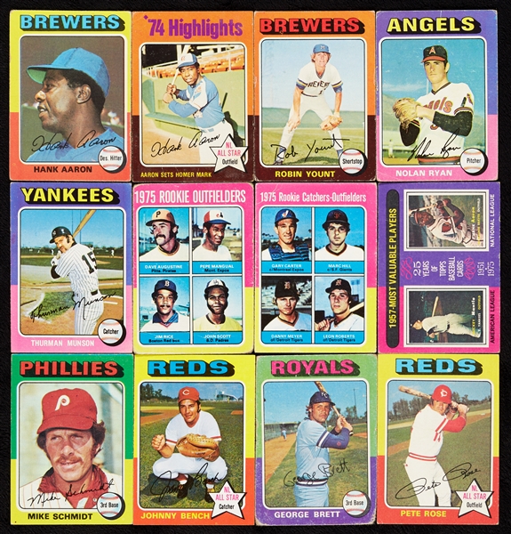 1975 Topps Baseball Complete Set (660)