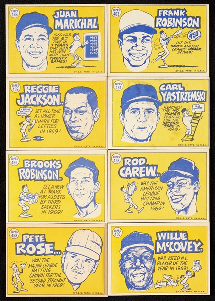 1970 Topps Baseball All-Stars Subset High-Grade Group (207)