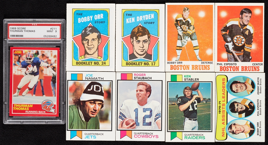 1960s-80s Four-Sport Potpourri With HOFers, Rookie, Specials (Est. 320)