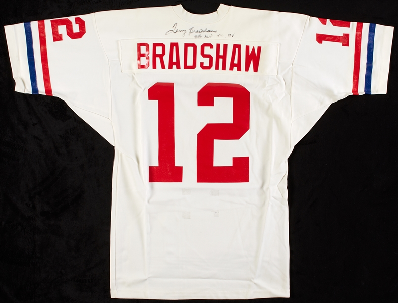 Terry Bradshaw Signed Pro Bowl Jersey SB MVP XIII, XIV (BAS)