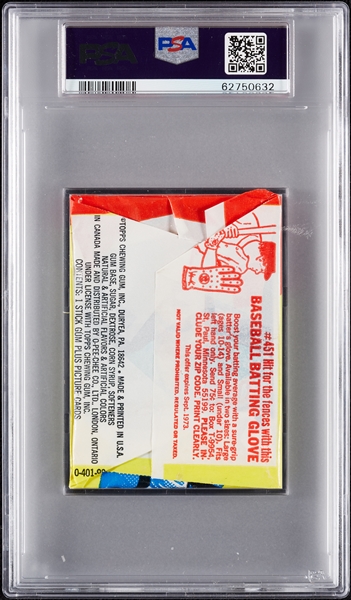 1973 Topps Baseball 5th Series Wax Pack (Graded PSA 7)