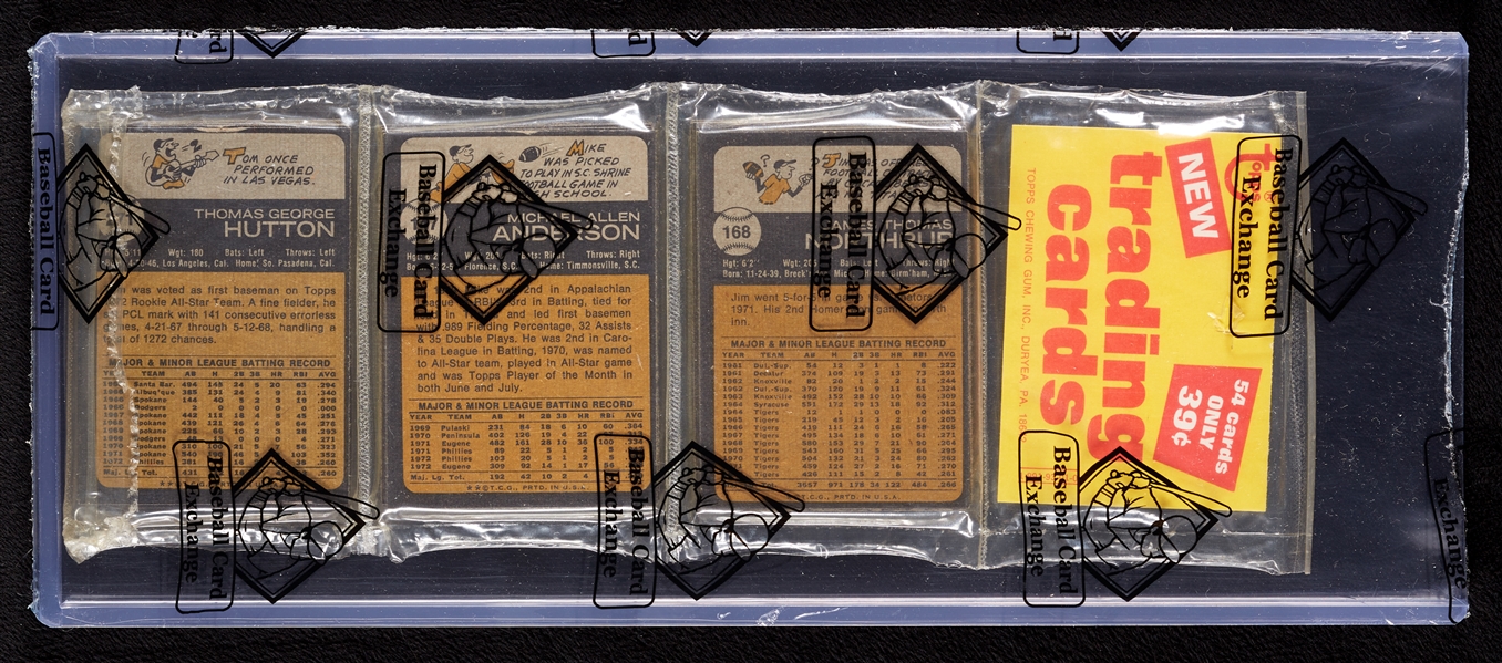 1973 Topps Baseball Rack Pack (BBCE)