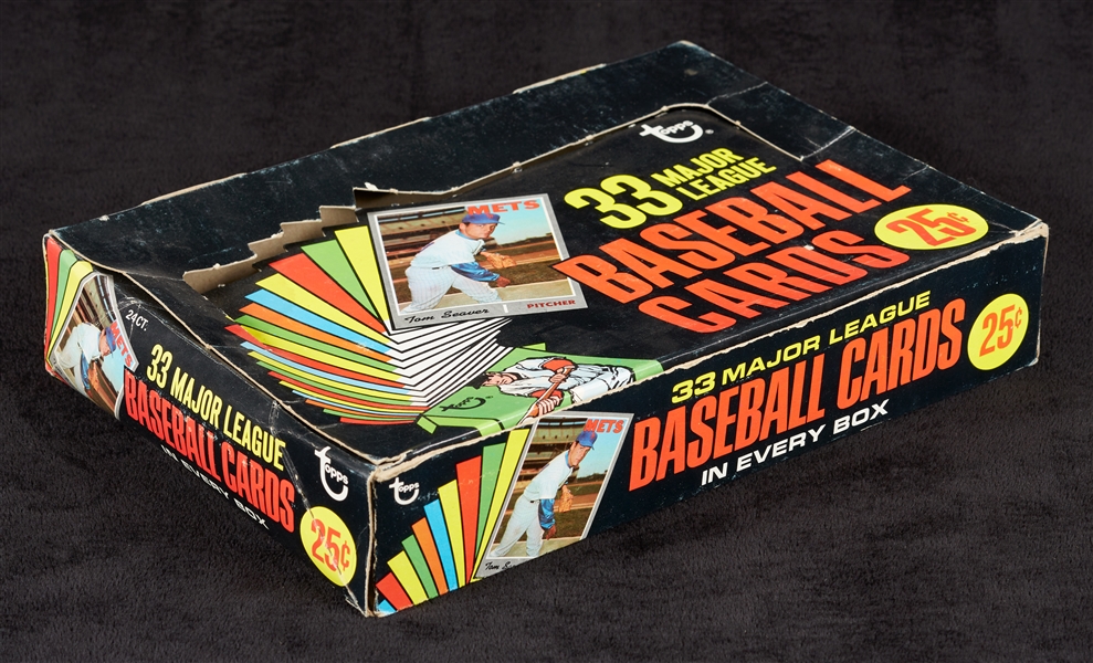 High-Grade 1970 Topps Baseball Cello Display Box